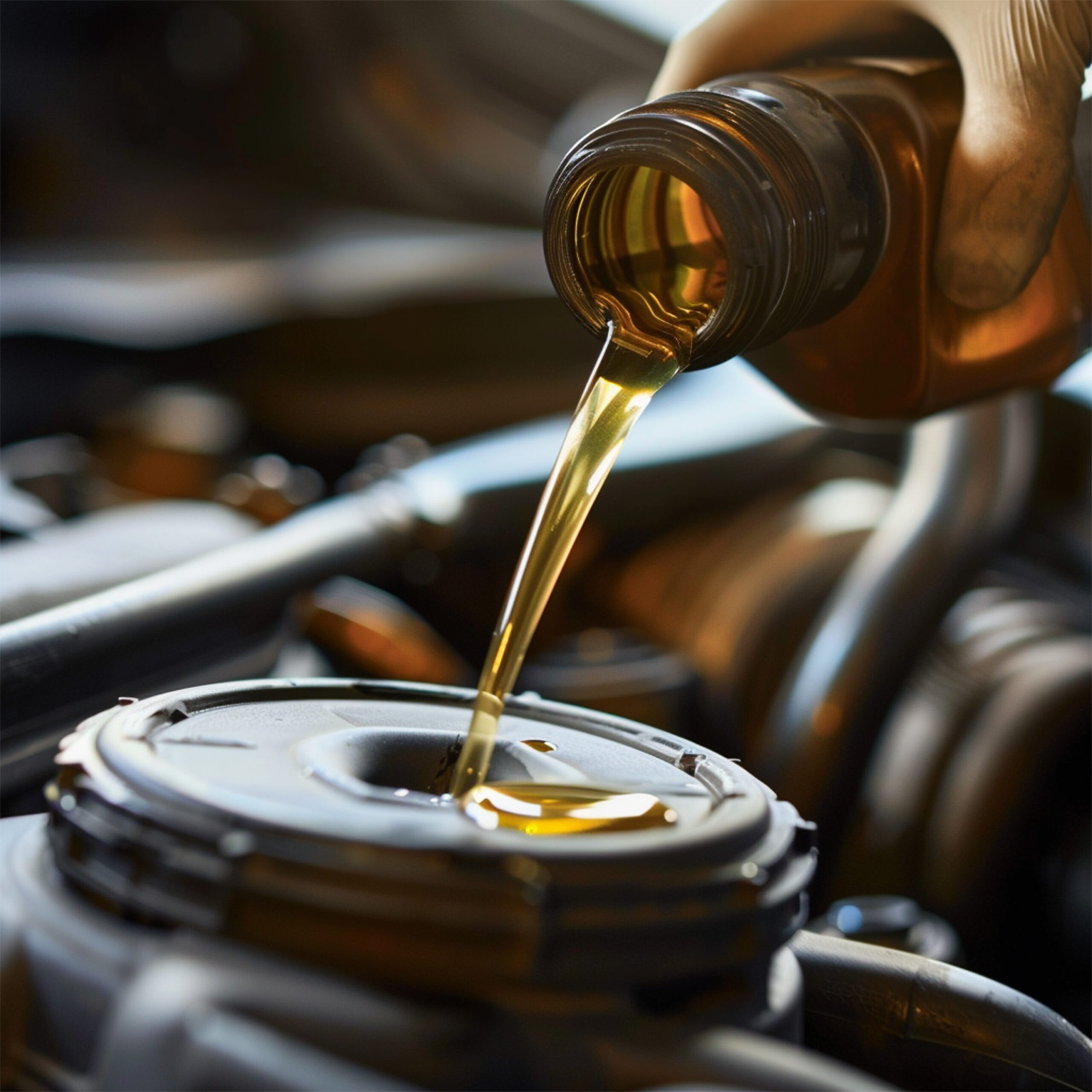 person-is-pouring-liquid-into-car-engine
